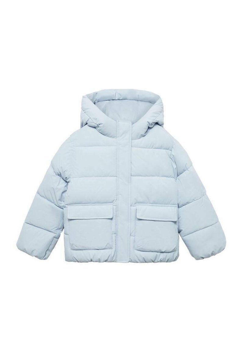 Mango Kids Winter jacket - light blue