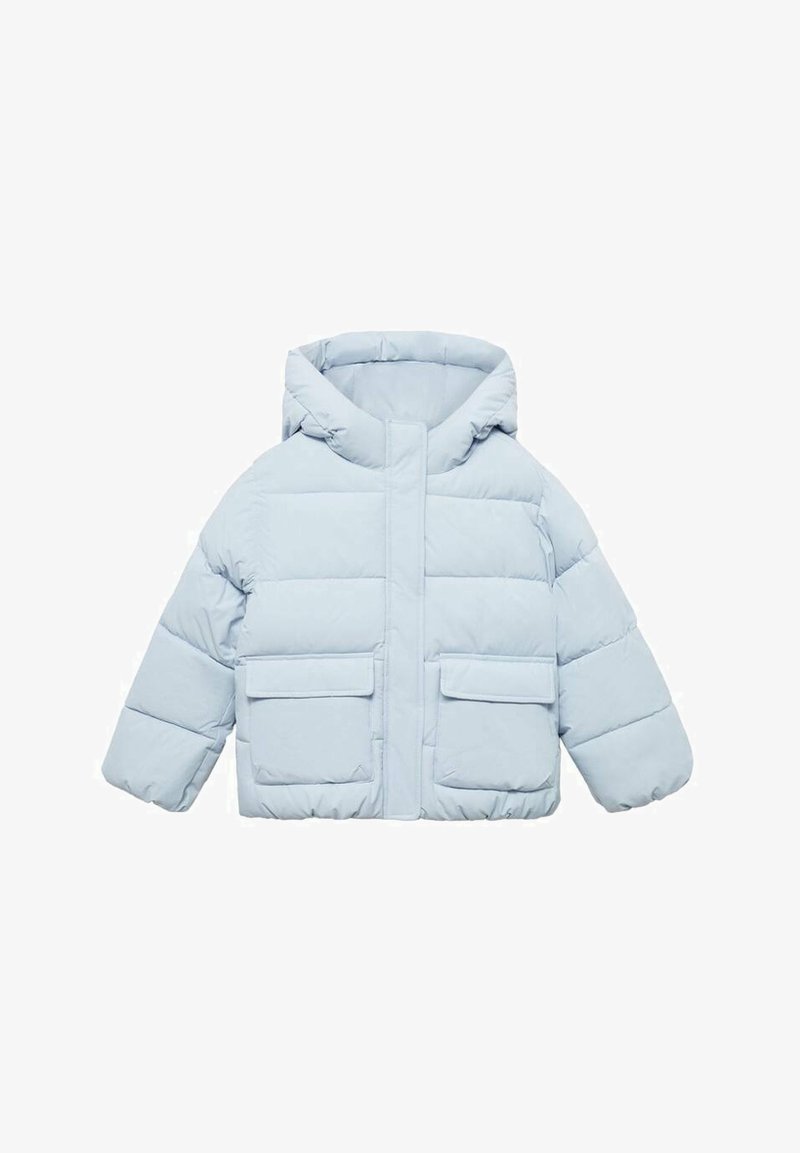 Mango Kids Winter jacket - light blue