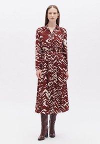 Caroll RLIL - Abito a camicia - bordeaux