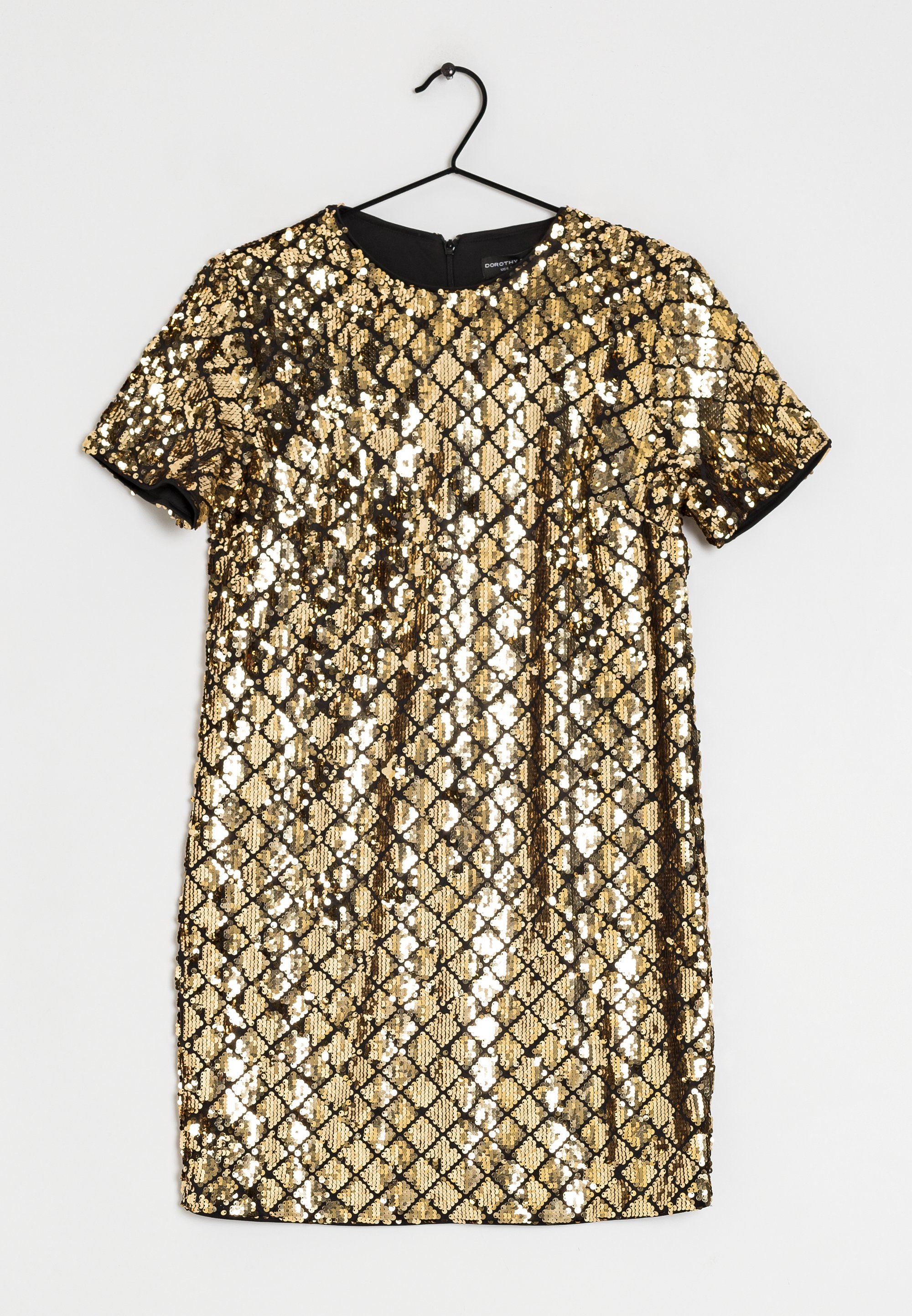 Dorothy Perkins Cocktail dress / Party dress - gold/gold-coloured - (Pre-owned) - Zalando.ie Dorothy Perkins Cocktail dress / Party dress - gold/gold-coloured - (Pre-owned) - Zalando.ie