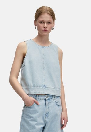 EDITED Top - blue denim