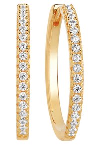 Ej vald, gold-coloured