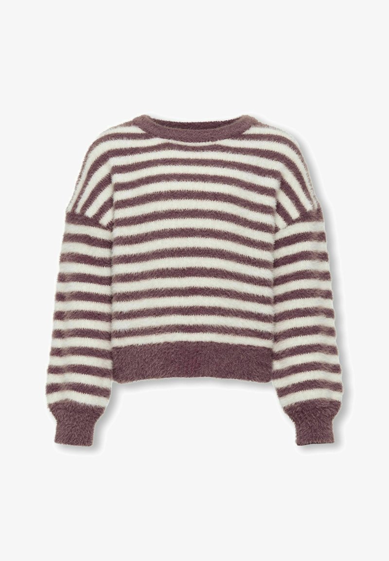 ONLY GIRLS KOGNEWPIUMO PULLOVER - Strickpullover - rose brown