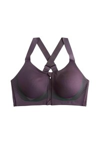 REGULAR FIT - PREMIUM ZONED CONTROL HIGH IMPACT - Hosszított melltartó - purple