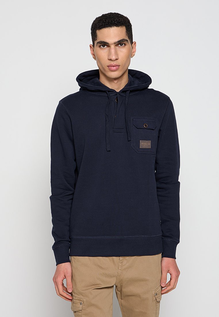 Petrol Industries Hoodie donkerblauw Petrol Industries Hoodie donkerblauw