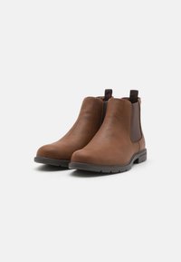 Jack & Jones JFWFENCHURCH CHELSEA BOOT - Botines - cognac