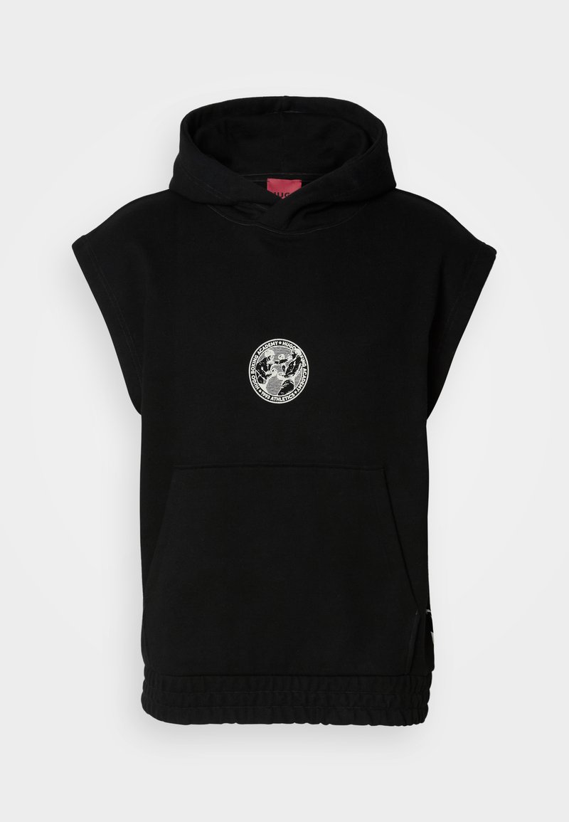 HUGO T-shirt print zwart