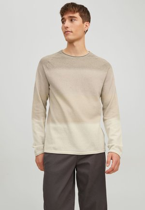 JJEHILL CREW NECK  - Džemper - oatmeal