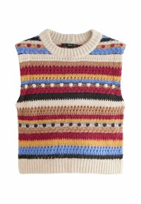 REGULAR FIT - SLEEVELESS - Top - multi stripe