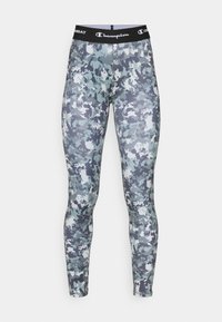 TRAINING LEGGINGS COMBAT - Κολάν - green/black