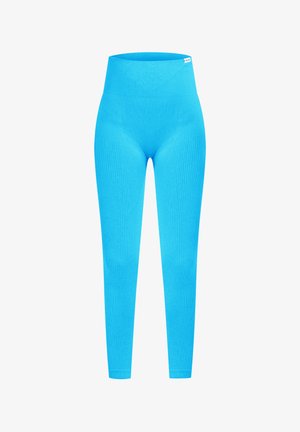 Smilodox, AMAZE COMPRESSIVE LEGGINGS SPORT - Tights - hellblau melange