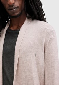 AllSaints MODE OPEN CAR - Strickjacke - boston taupe
