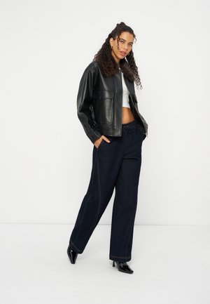 Even&Odd by Zalando, Яке от изкуствена кожа - black/brown
