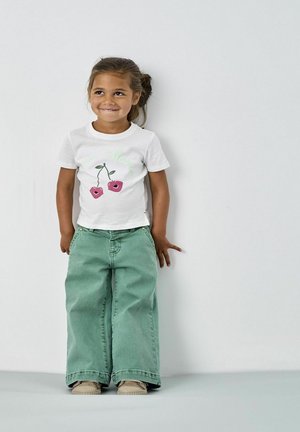 ONLY MINI, PRINTED TEE - T-shirt con stampa - cloud dancer