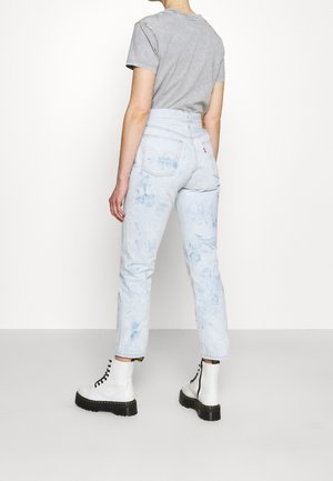 Straight leg jeans - white denim