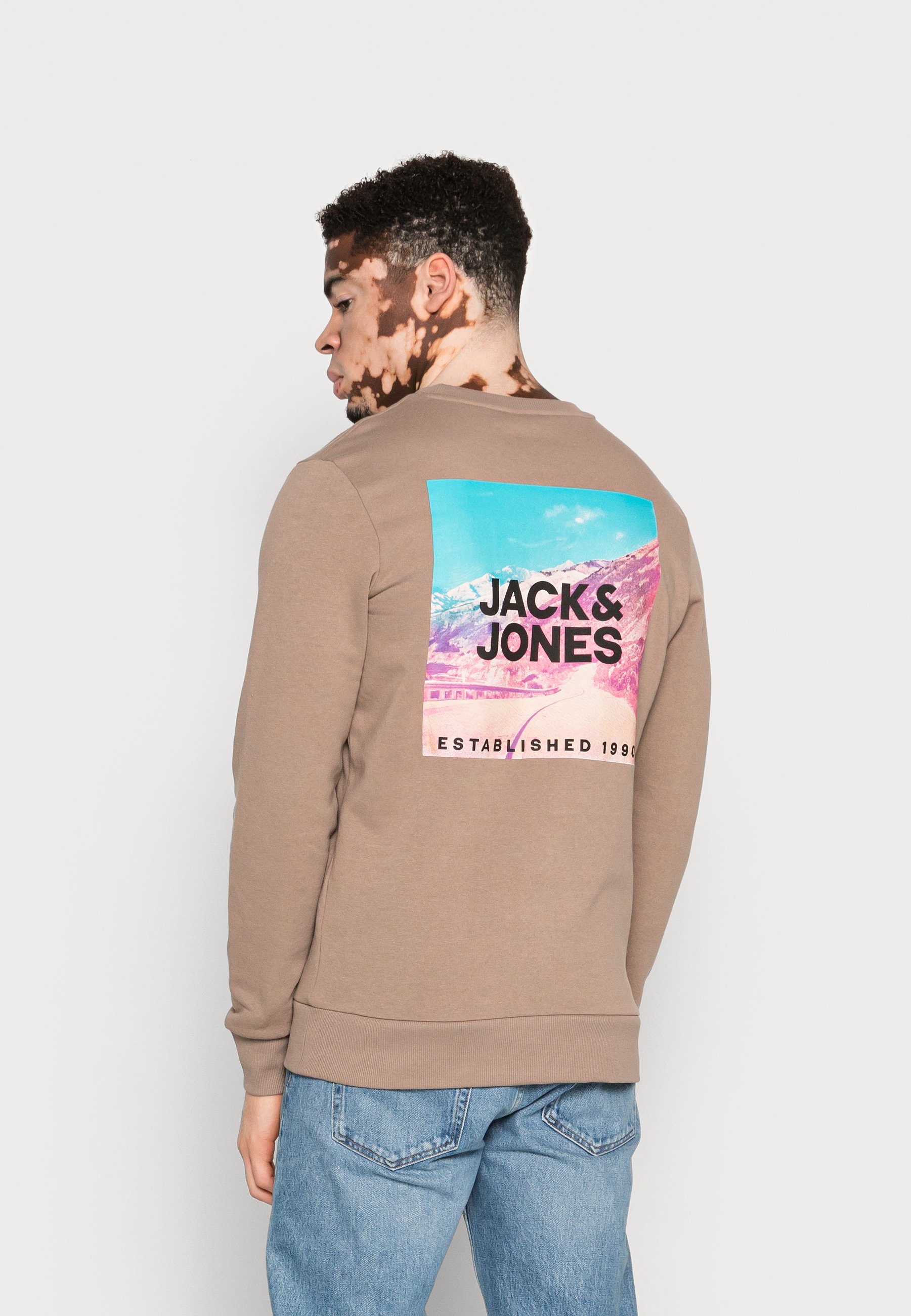 Jack \u0026 Jones JCOYOU - Sudadera - fungi/beige - Zalando.es