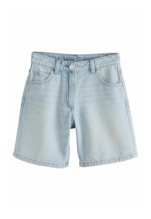 RELAXED - Pantaloni scurți din denim - light blue