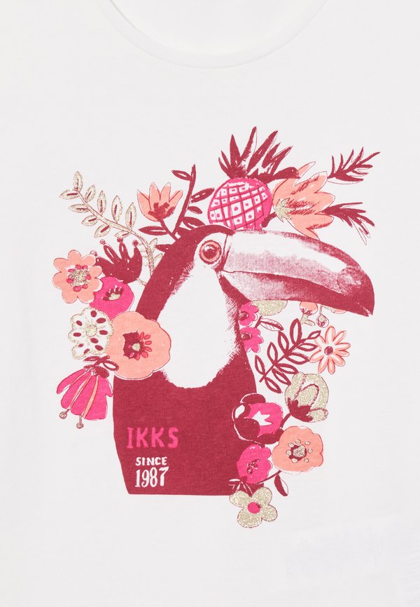 Print T-shirt - blanc cassé2