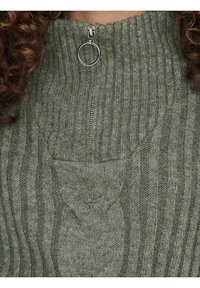 JDY REISSVERSCHLUSS ZOPF - Pullover - kalamata