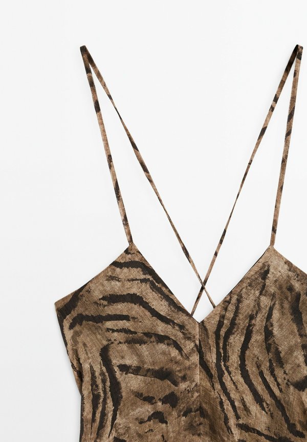 LONG ANIMAL PRINT - Maxi dress3