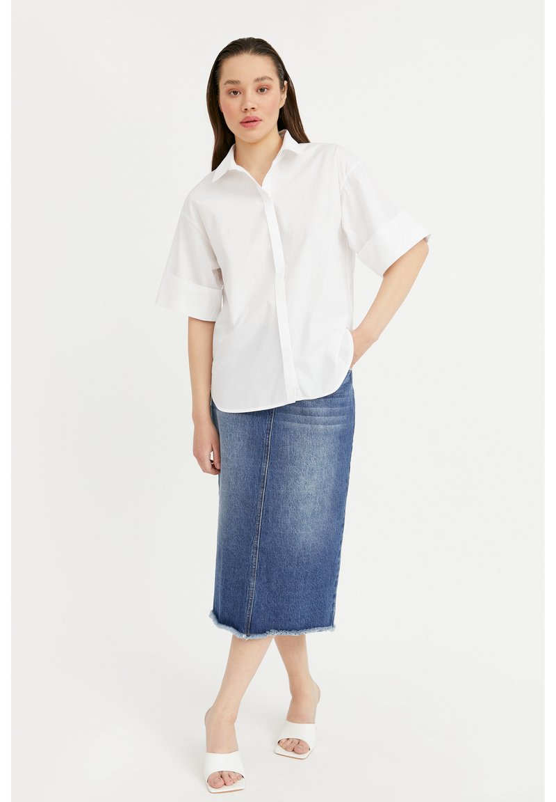 Damen Jeansröcke | Finn Flare Jeansrock blue/blau - RE13017 Damen Jeansröcke | Finn Flare Jeansrock blue/blau - RE13017