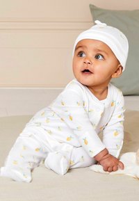 JoJo Maman Bébé EMBROIDERED REGULAR FIT - Magamisriided - lemon
