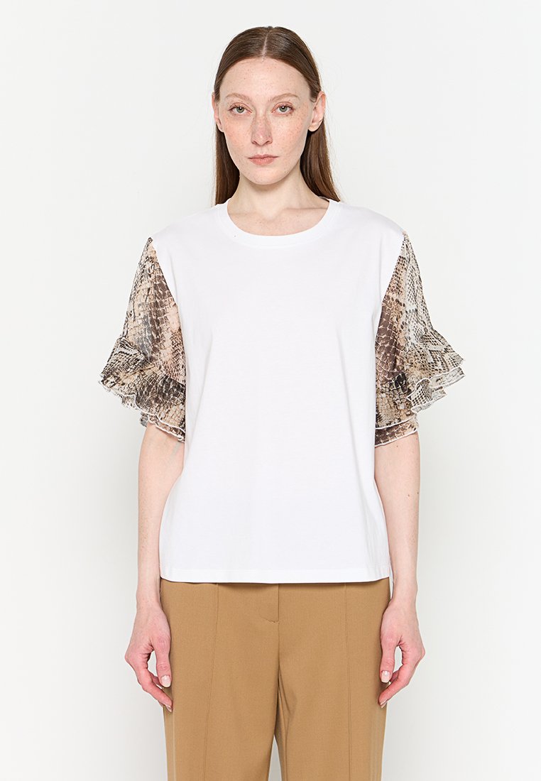 Twinset ACTITUDE T-shirt print wit Twinset ACTITUDE T-shirt print wit