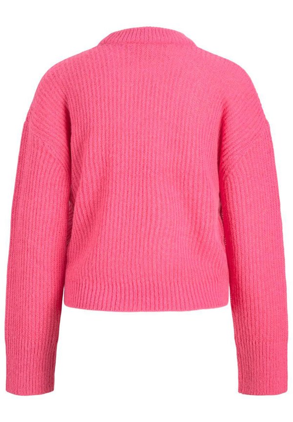 JXEMBER LS FLUFFY CREW NECK  NOOS - Jumper - carmine rose3