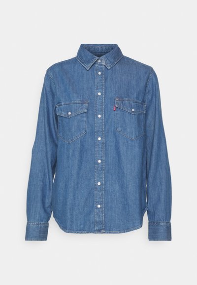 ICONIC WESTERN - Chemisier - blue denim/blue