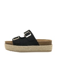 mtng Mules à talons - black