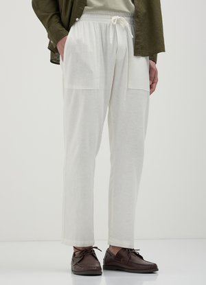 JOGGER  - Pantaloni sportivi - bianco