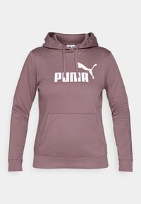 LOGO HOODIE - Kapuutsiga pusa - raisin