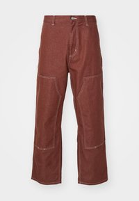 MIDLAND DOUBLE KNEE PANT - Relaxed fit jeans - offroad rinsed
