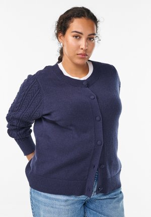 Kardigán - navy blazer