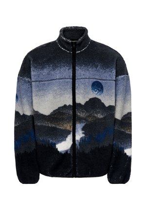 Only & Sons, ONSADAM LIFE - Fleecejakke - dark navy aop:blaze