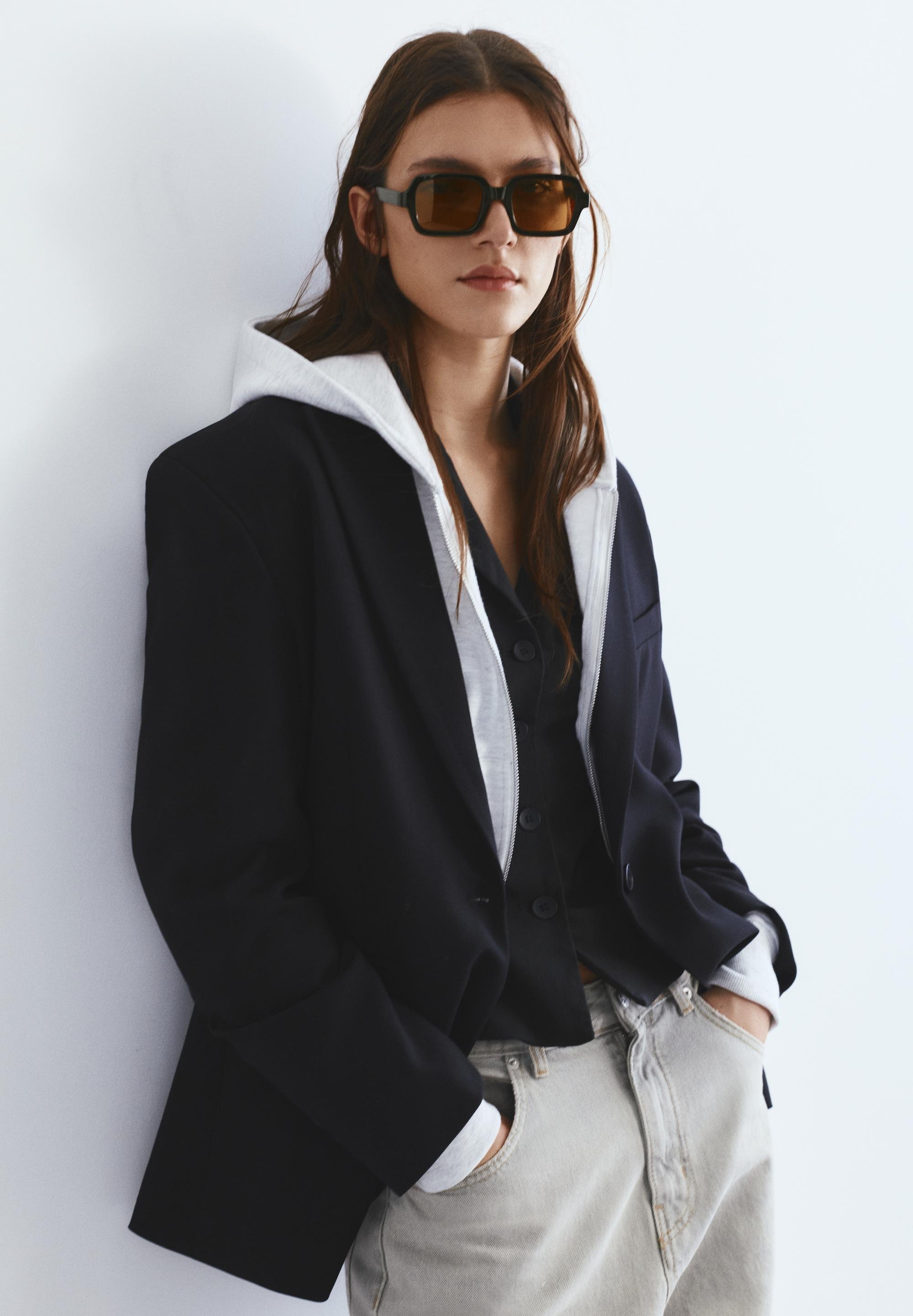 PULL BEAR SQUARE Zonnebril Black zwart Zalando nl PULL BEAR SQUARE Zonnebril Black zwart Zalando nl