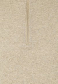 Selected Homme SLHBERG HALF ZIP  - Stickad tröja - kelp melange