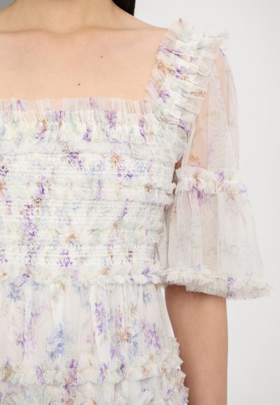 Needle & Thread DITSY SMOCKED GOWN - Cocktailjurk - moonshine blue