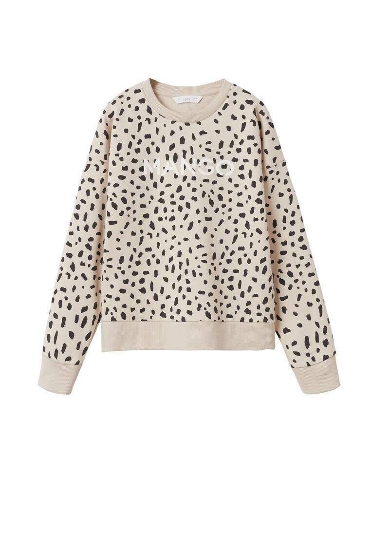 Kinder Pullover | Mango Kids Sweatshirt licht pastelgrijs/sand - RG02350 Kinder Pullover | Mango Kids Sweatshirt licht pastelgrijs/sand - RG02350