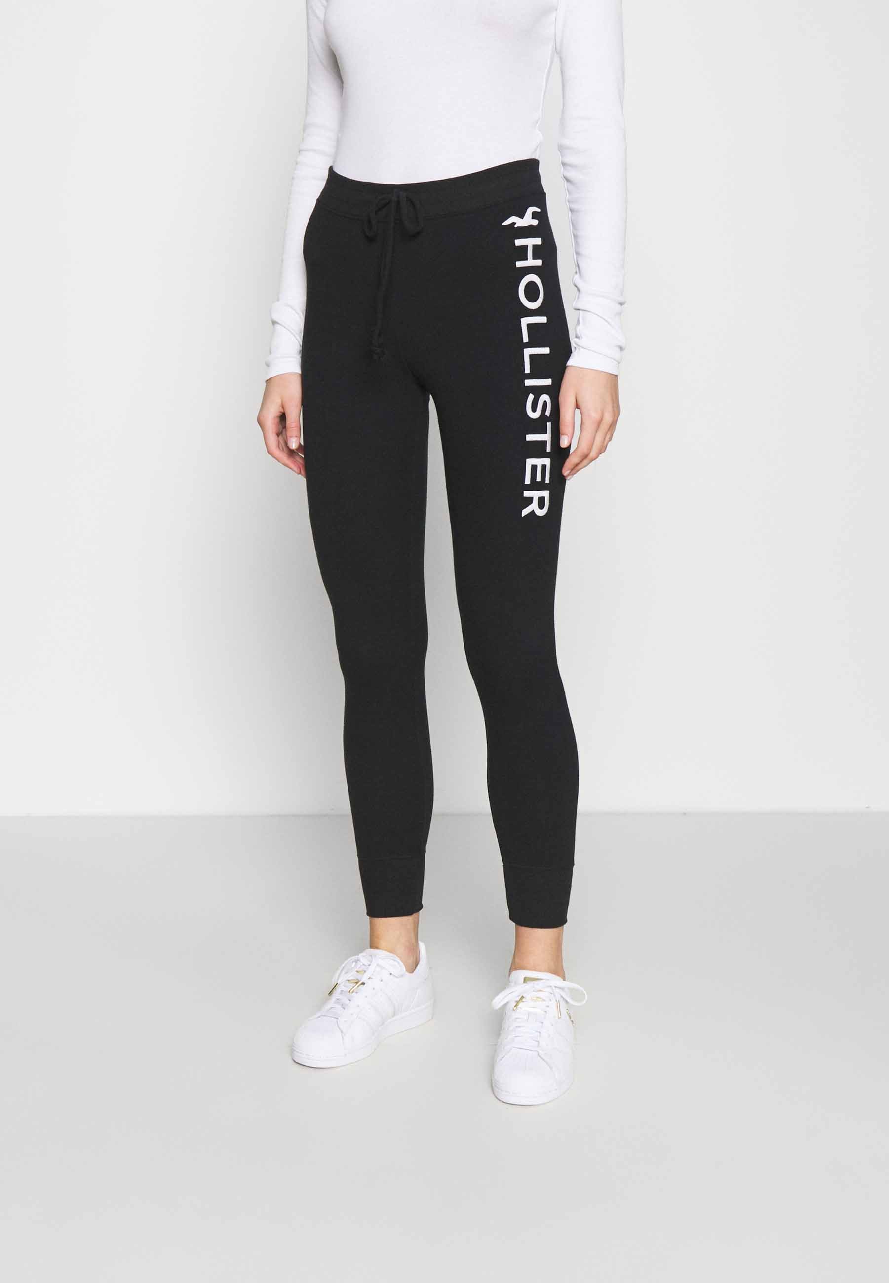 Hollister Co. TIMELESS LOGO - Pantalones deportivos - black/negro -  Zalando.es