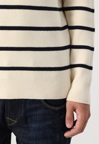 Only & Sons ONSPHIL CREW - Strickpullover - antique white