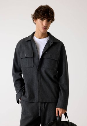 REGULAR FIT - Giacca leggera - mehrfarbig schwarz