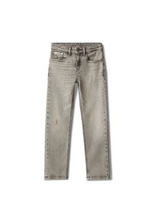 Calvin Klein Jeans, REG STRAIGHT - Sirgete säärtega teksad - stone grey wash