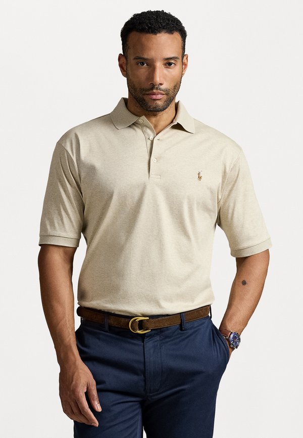 SOFT COTTON POLO SHIRT - Polo shirt - expedition dune heather