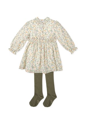 SET - Vestido informal - mostaza