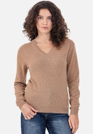 TESSA - Pullover - camel