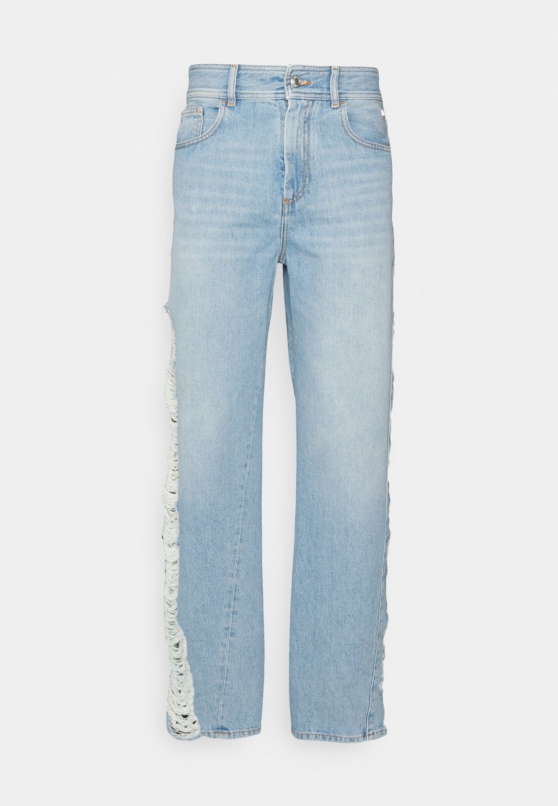 GCDS Relaxed fit jeans lichtblauw denim