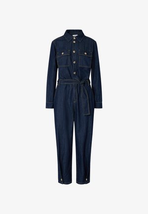 LIU JO, LIU JO LONG DENIM JUMPSUIT - Combinaison - dark blue