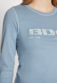 BDG Urban Outfitters STENCIL LOGO BABY TEE - Hosszú ujjú felső - grey