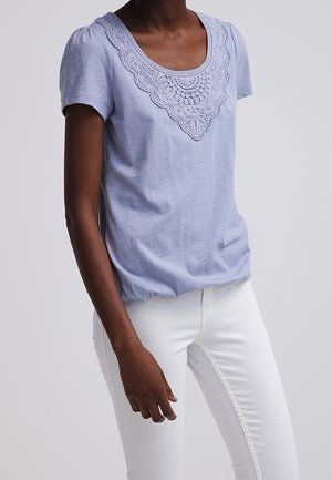 T-Shirt basic - blue-grey